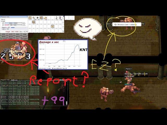 Ragnarok Online (PreRenewal) - Knight guide / Necri Way