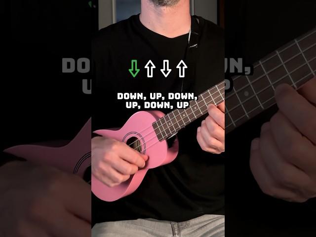 Ukulele Strumming Tutorial #shorts #ukulele #strumming