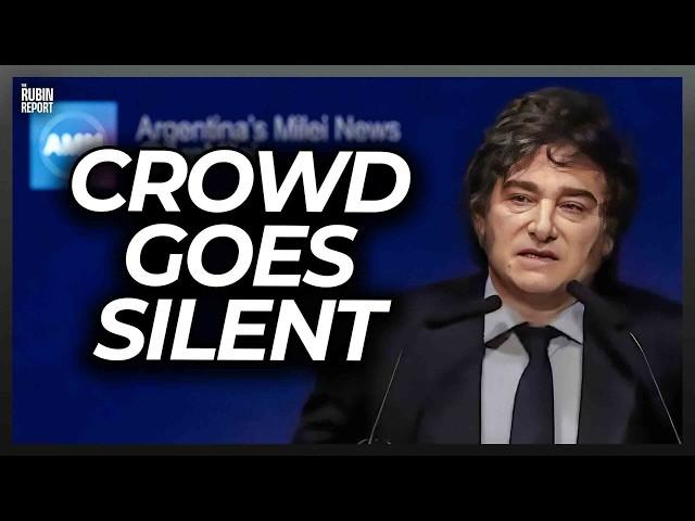 Crowd Goes Silent When Javier Milei Says What No Politician Will Admit