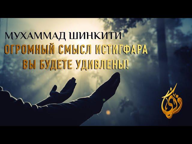 Огромный смысл Истигфара  Вы будете удивлены!  |  Муxаммад Шинкити