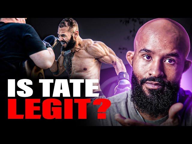 FRAUD?!?! Is Andrew Tate LEGIT at KICKBOXING? | MIGHTY MOUSE BREAKDOWN!