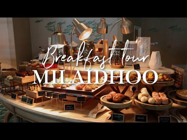 MILAIDHOO MALDIVES BREAKFAST BUFFET : The #1  Best Breakfast in the Maldives in 2021? (4K Ultra HD)