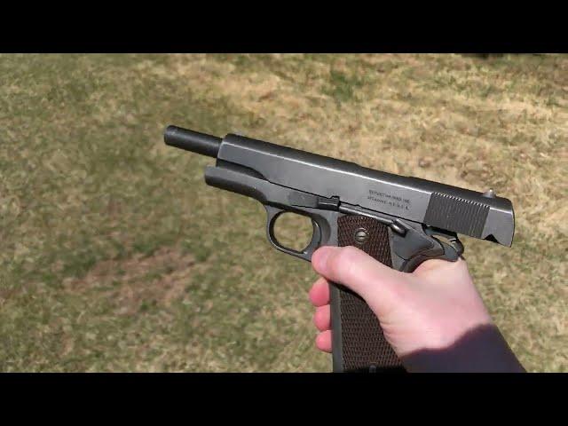 WWII M1911A1 POV firing