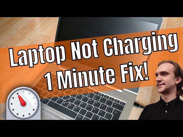 How to Fix Laptop Not Charging Battery Via USB-C (Super Fast Version)