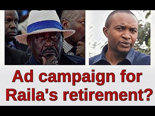 Hidden reason why they are advertising Raila's retirement | Kenya news