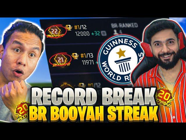 Highest Booyah Streak  Record In Pakistan  Challenge For All 