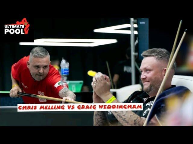 BIG MATCH!!!! CHRIS MELLING VS GRAIG WEDDINGHAM RACE TO 8