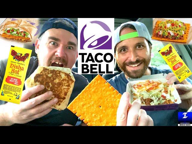 Taco Bell Big Cheez-It & NEW Disha Hot Sauce Review