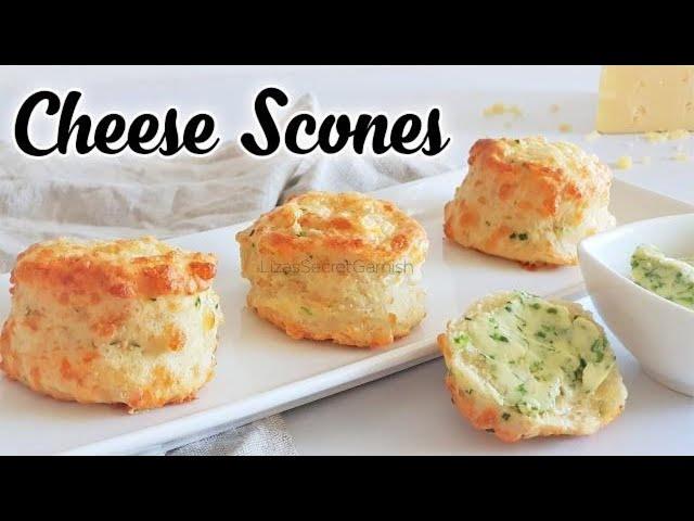 Fluffy Cheese Scones Recipe      #scones