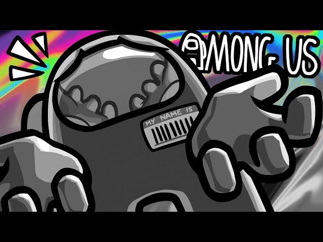 Among Us Funny Moments - No Color and No Names!