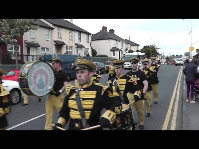 South Fermanagh Loyalist FB @ Ballynahinch Protestant Boys FB Parade 2013