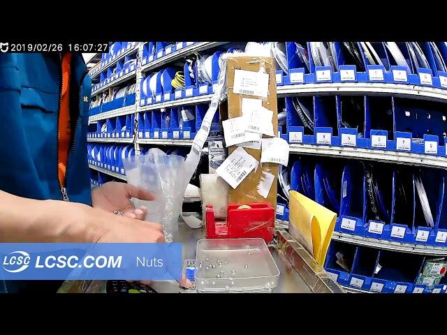 How to pick screw at LCSC Warehouse？
