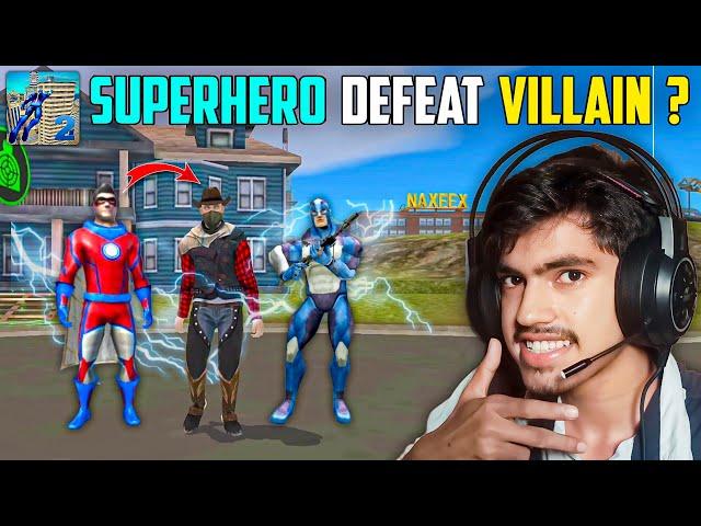 CAN SUPERHERO BEAT GHETO VILLAIN | ROPE HERO MAFIA CITY WARS GAMEPLAY