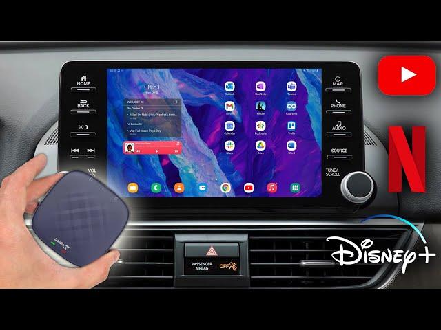 Carlinkit Tbox Plus Review - Turn Your Cars Screen into a Tablet (Watch Netflix/YouTube/Disney+)