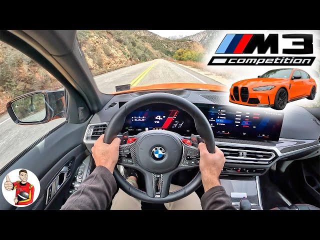 The 2023 BMW M3 Competition xDrive is an //M Car Masterpiece (POV Drive Review)