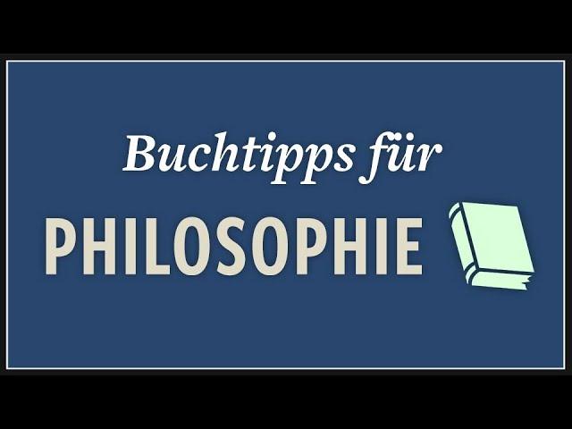 Mini-Kanon der Philosophie · Buchtipps