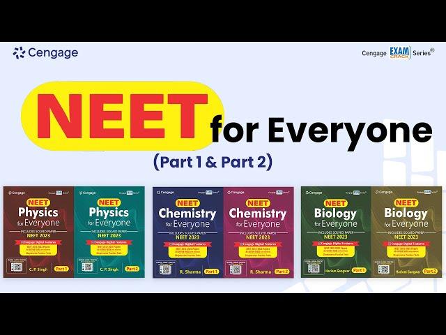 NEET for Everyone | 2023 Edition | New Release | Cengage India | Cengage Digital App | #neet2024