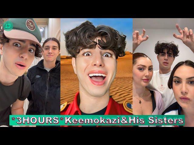 *3 HOURS* Keemokazi & His Sisters TikTok Compilation 2024 | New Kareem Hesri & His Sisters TikToks