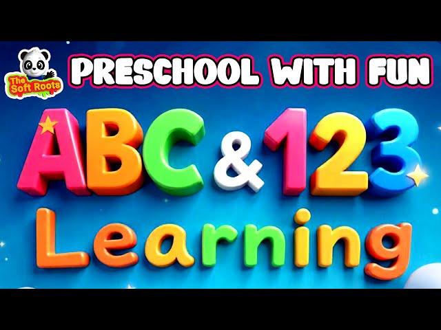 Preschool Learning activities for 3 year olds at home | Learn ABC Phonics Shapes Numbers Colors 