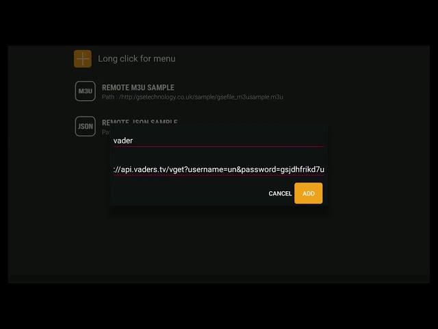 VaderStreams | GSE IPTV - Fix for Android and Apple TV