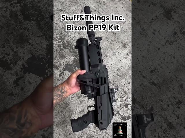 Stuff & Things Inc PP-19 Bizon Kit for the KUSA KP9 #pp19bizon #kp9 #kalash #bizon