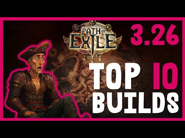 TOP10 Path of Exile League Starters | Best Builds for PoE 3.26