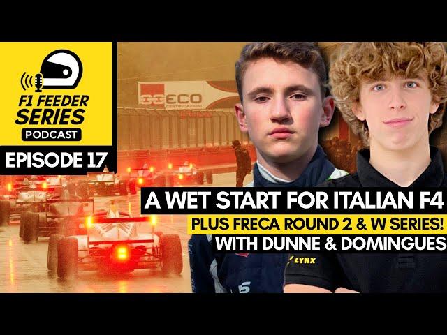 FRECA & Italian F4 Tackle Imola in the wet | F1 Feeder Series Podcast #17