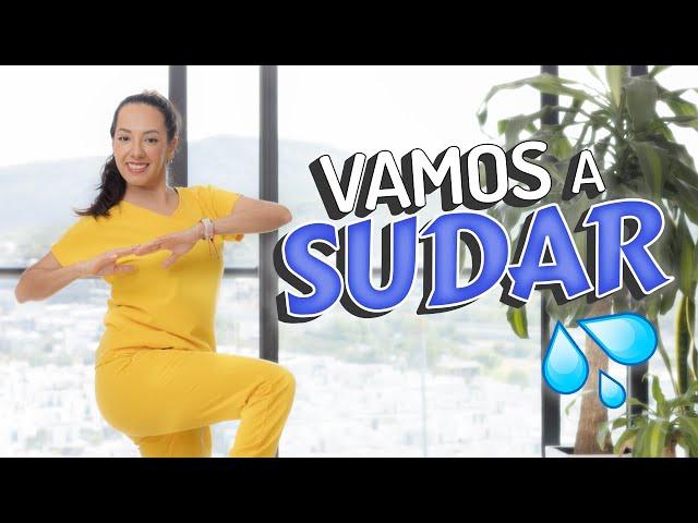 CARDIO Sin Saltos para mayores  ¡Vamos a SUDAR!  | Fisioterapia Querétaro | Mariana Quevedo