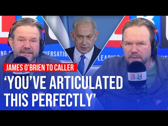 James O'Brien's extraordinary call with rabbi who supports arrest warrant for Netanyahu | LBC