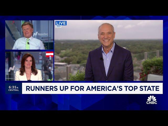 America’s Top States for Business 2024 runners-up revealed