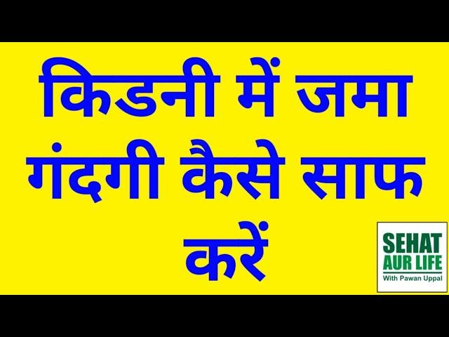 किडनी की सफाई कैसे करें How To Detoxify Your Kidneys