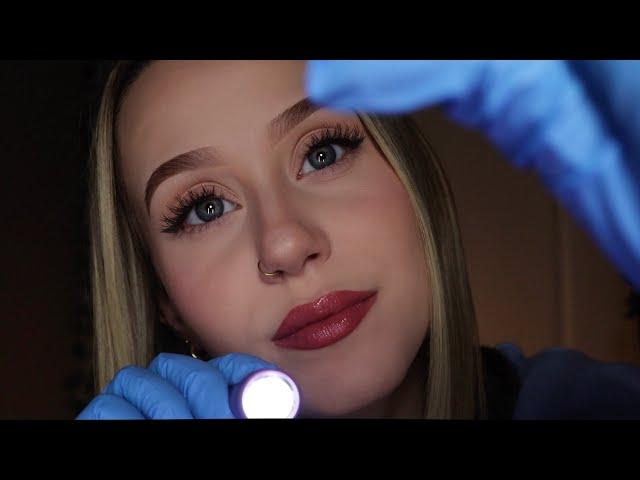 ASMR Closely Examining You | Glove Sounds, Flashlight Triggers, Personal Attention