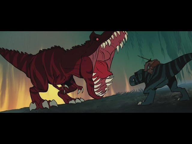 Genndy Tartakovsky's Primal | Spear and Fang vs. Alpha Tyrannosaurid