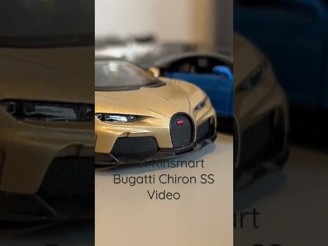 The Very First Video Of A Kinsmart Bugatti Chiron SS In Real Life