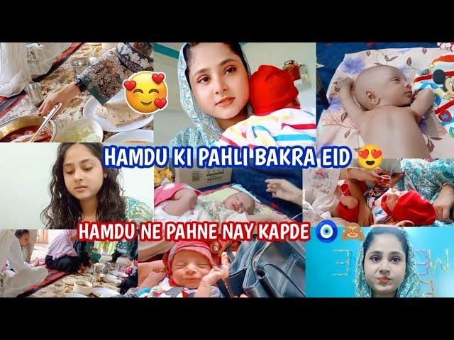 Hamdu ki pahli bakra Eid  ️|| Eid pr kahi ja nhi pay || The Zara world