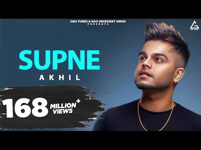 Supne : Akhil | Tanvi Nagi | Punjabi Song