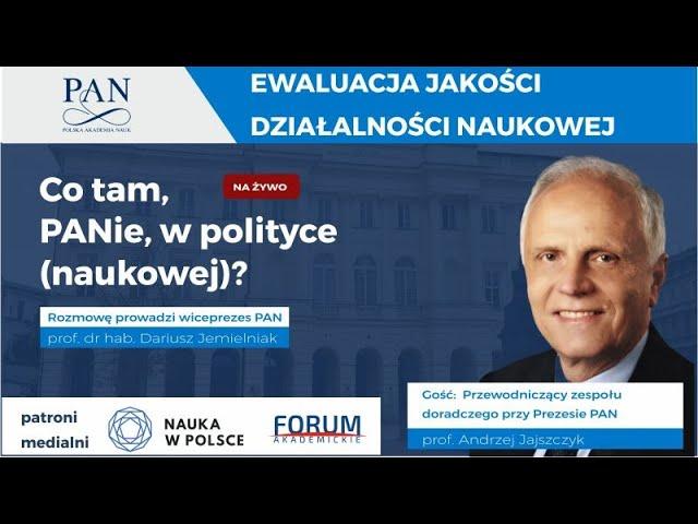 Co tam, PANie, w polityce (naukowej)? Nowe oblicza ewaluacji naukowej