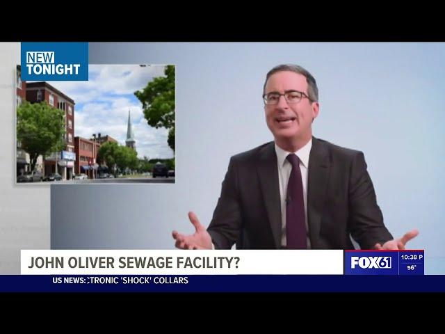 Danbury, CT to name sewage plant after HBO 'Last Week Tonight' host John Oliver