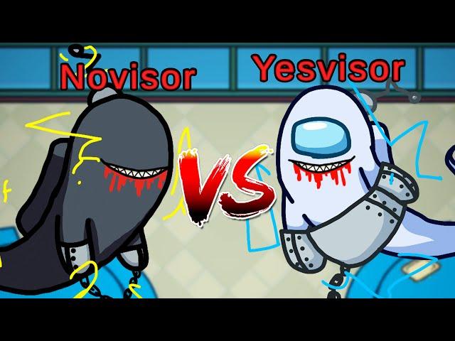 NOVISOR 2.0 vs YESVISOR 2.0 (Among Us)