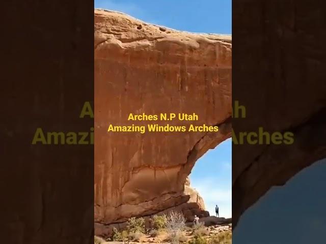 Arches N.P Utah Windows Arches꽃보다 세자매+1의대륙횡단중