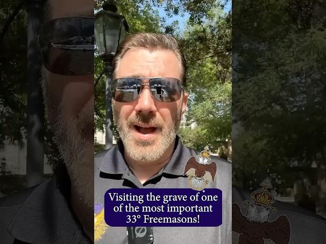 Exploring the Grave of a 33rd degree Freemason!
