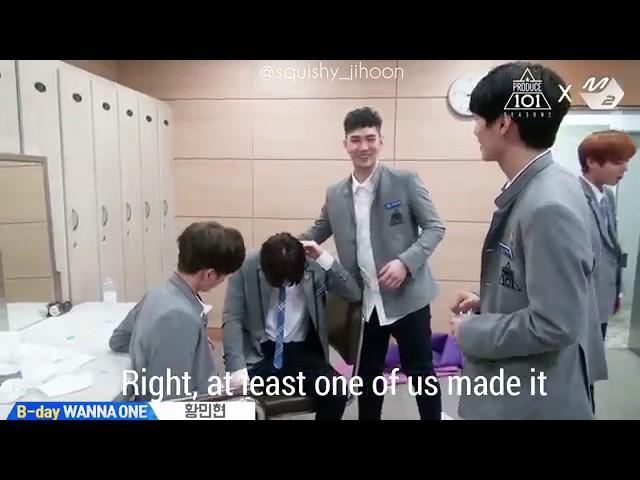 [ENG] Dongho: "At least one of us made it" |Produce 101 S2