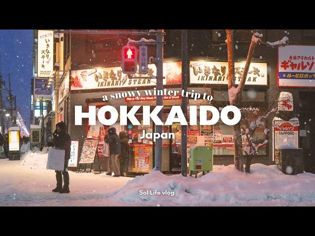 A Snowy Winter Trip to Hokkaido | 10-Day Itinerary in Sapporo, Otaru, Asahikawa & Biei | JAPAN VLOG