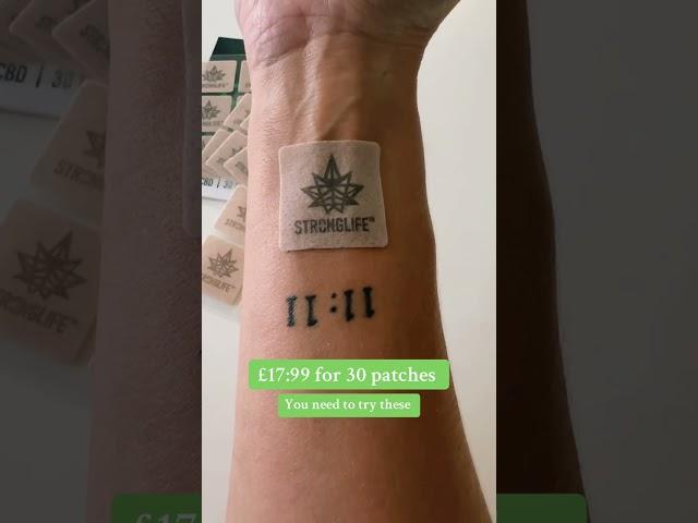 Strong cbd patches with 70mg #fok #foryoudays