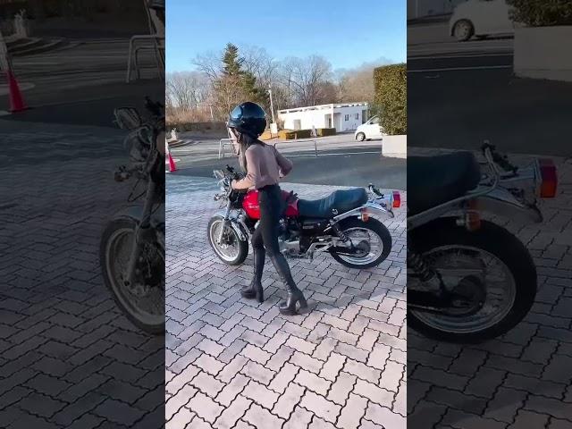 バイク女子ボウラーあいか️#bike #shorts #shortsvideo
