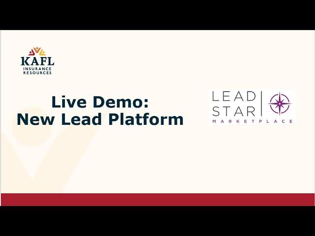 LeadStar Demo