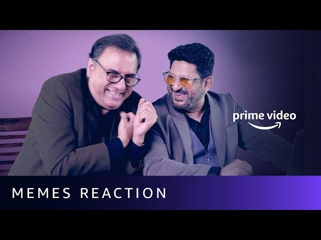 Arshad Warsi & Boman Irani React to their Popular Memes | Amazon Prime Video