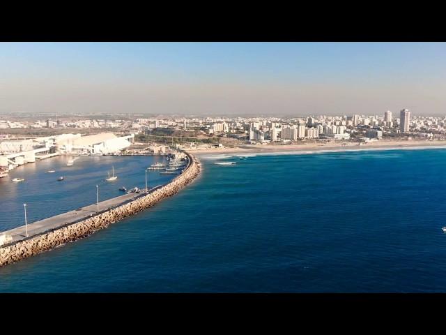 צילום רחפן נחל לכיש וחוף אשדוד! DJI drone in israel. The Lachish Stream