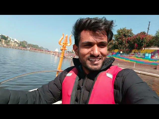 Enjoyed boating in shipra river Ujjain  | My cute labrador puppy 