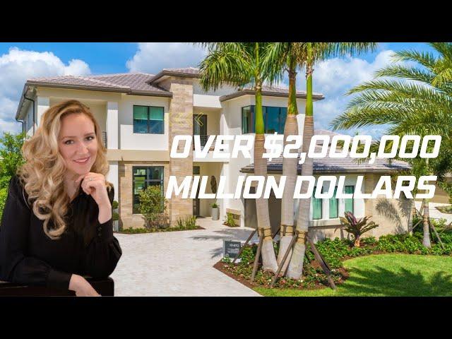 Boca Raton, Florida  Luxury New Construction Houses - Bridges - over $2M Dollar Homes